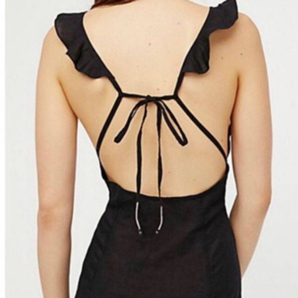 Free People Josie Minidress with side buttons